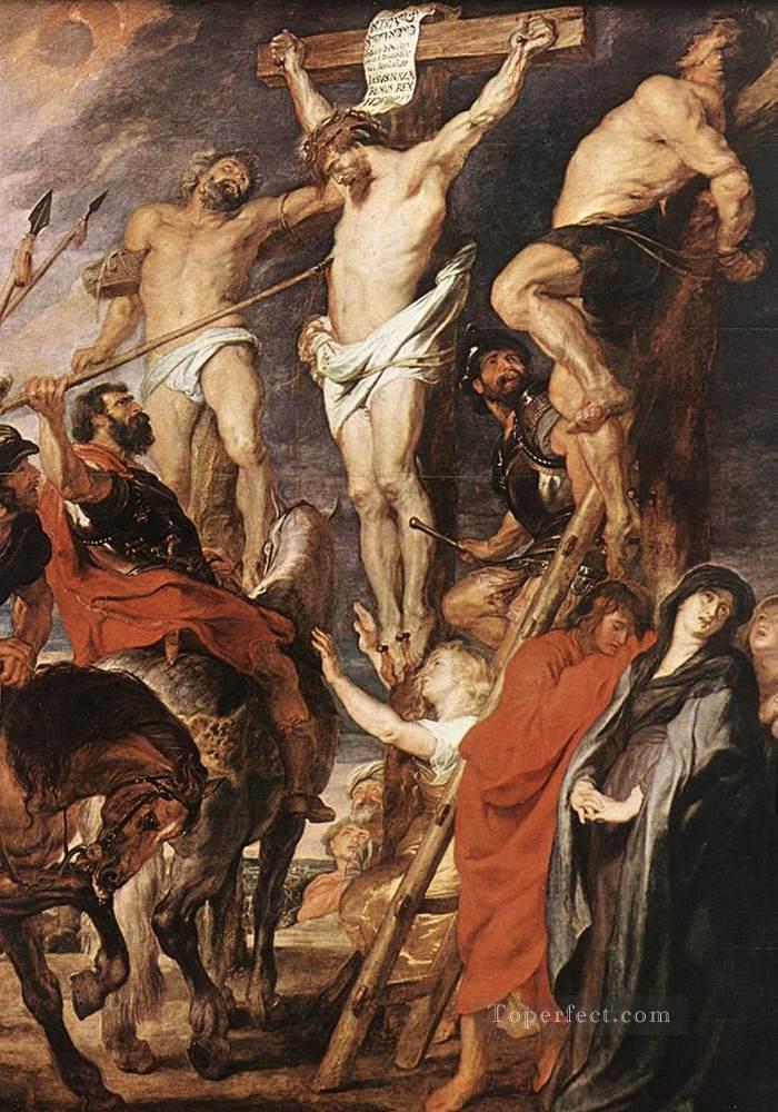 Christus am Kreuz zwischen den zwei Dieben Peter Paul Rubens Ölgemälde